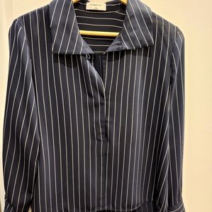 Aritzia Babaton Striped Blouze Small